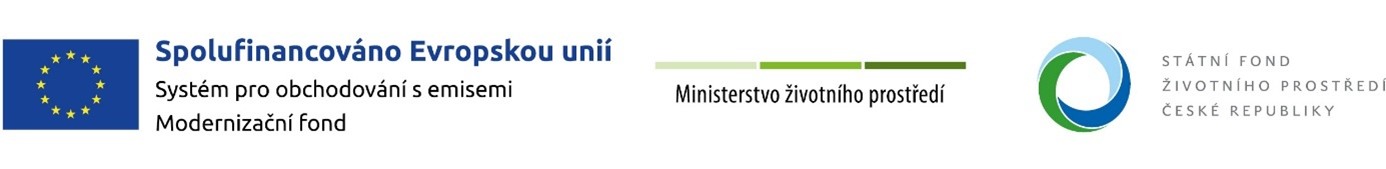 logo Modernizační fond
